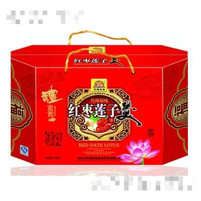 双捷金雀红枣莲子羹礼盒