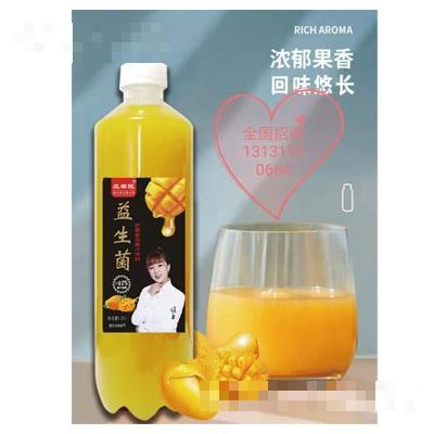 庄稼院益生菌芒果复合果汁饮料1.25L