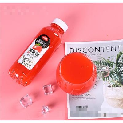 春尚好益生菌草莓复合果汁饮料410ml（瓶）