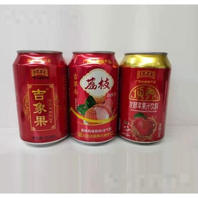 王老吉荔枝风味饮料 发酵苹果汁饮料