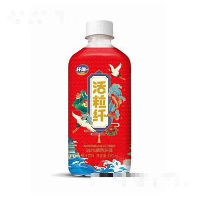 纤维+活力纤膳食纤维橙汁饮料480ml