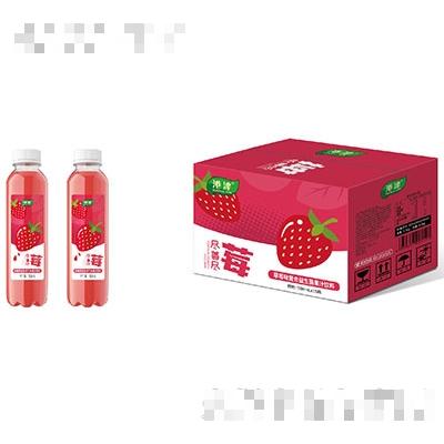 港津草莓味复合益生菌果汁饮料500mlx15瓶