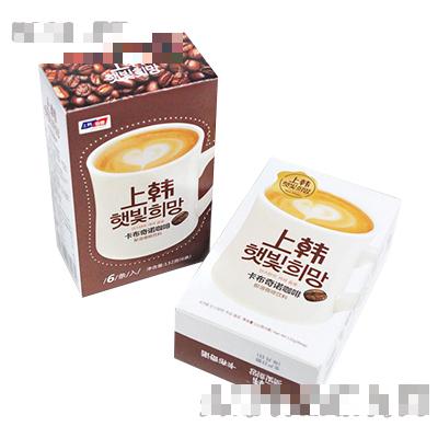 132g（6条）上韩佰蜂卡布奇诺咖啡