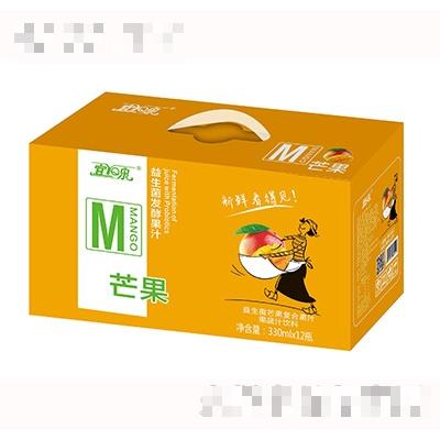 宜泉益生菌芒果复合果汁饮料330mlx12瓶