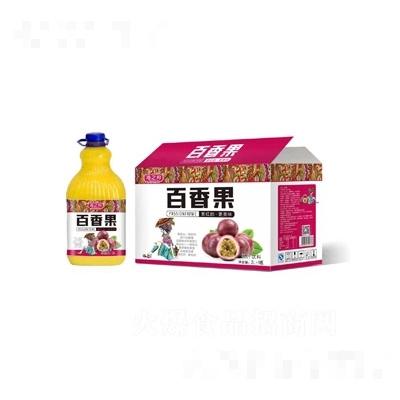 海之吟百香果果汁饮料2L×6瓶
