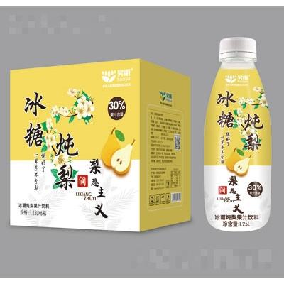 昊雨冰糖炖梨果汁饮料1.25LX6
