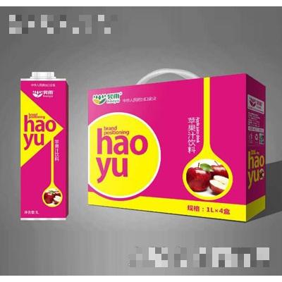 昊雨苹果汁饮料（礼盒）