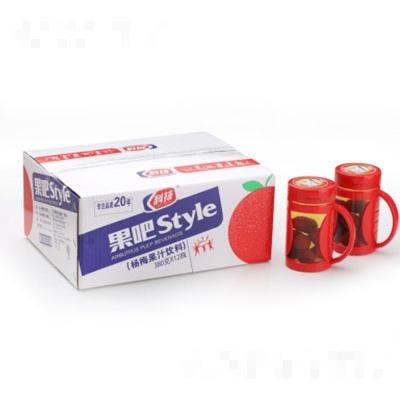 科技杨梅果汁饮料380gX12瓶
