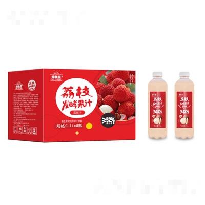 维他星荔枝发酵果汁1.1LX8瓶