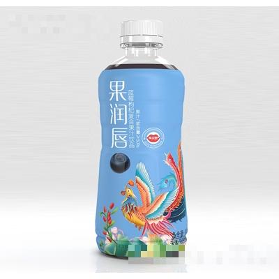 果润唇蓝莓枸杞复合果汁饮品360ml