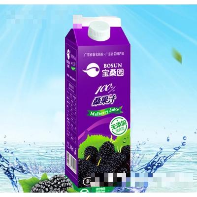 宝桑园鲜榨100%桑果汁饮料946ml