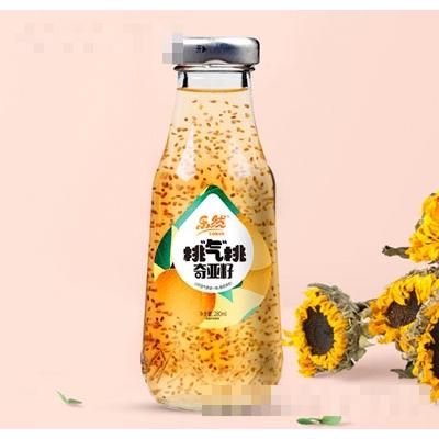 乐然奇亚籽黄桃汁复合果汁饮料280ml