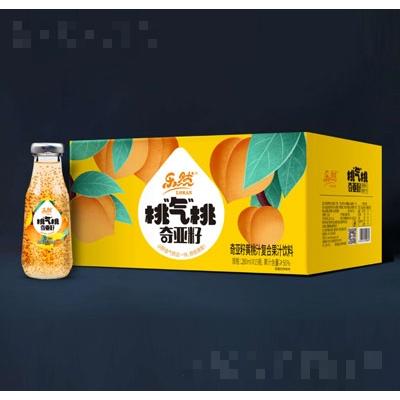 乐然奇亚籽黄桃汁复合果汁饮料280mlX15