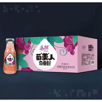 乐然奇亚籽葡萄汁复合果汁饮料280mlX15