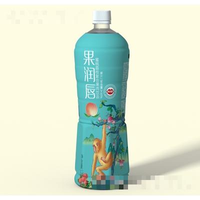 果润唇蜜桃荔枝复合果汁饮品1.25L