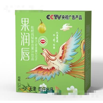果润唇枇杷炖梨复合果汁饮品1.25LX6