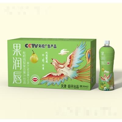果润唇枇杷炖梨复合果汁饮品360mlX15瓶