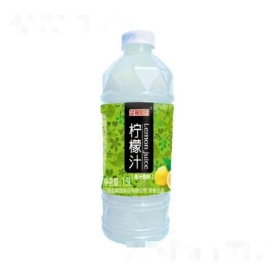 金果园柠檬汁果汁饮料1.5L