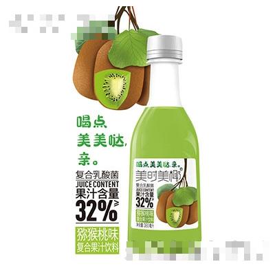 美时美椰复合乳酸菌猕猴桃味380ml