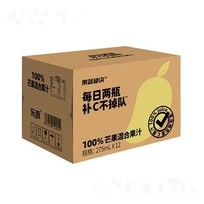 果秘秘诀芒果混合果汁275mlX12
