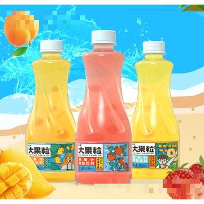 国傲大果粒果汁果粒饮料400ml系列