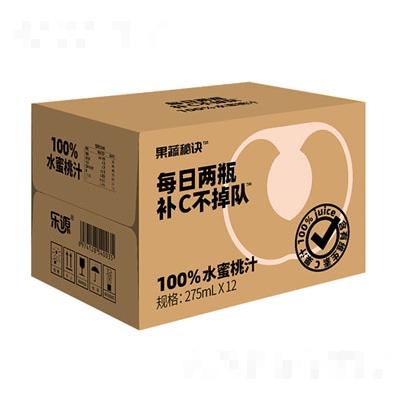 果秘秘诀水蜜桃汁275mlX12