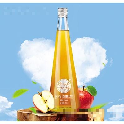 甄裸苹果汁饮料1L