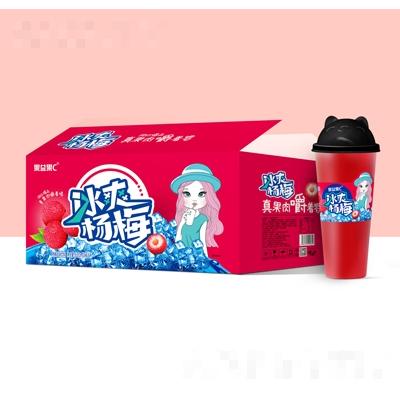 果益果C冰爽杨梅果汁饮料620mlX15