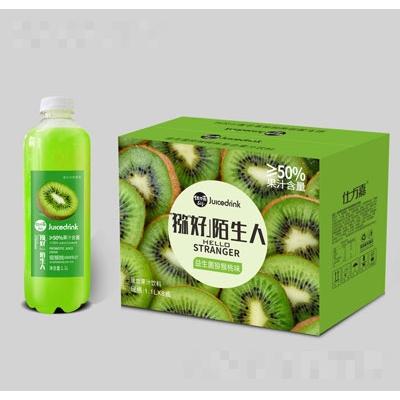 仕力嘉益生菌猕猴桃味复合果汁饮料1.1LX8