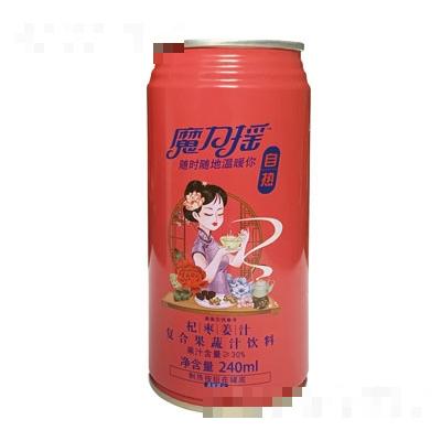 魔力摇自热杞枣姜汁复合果蔬汁饮料240ml