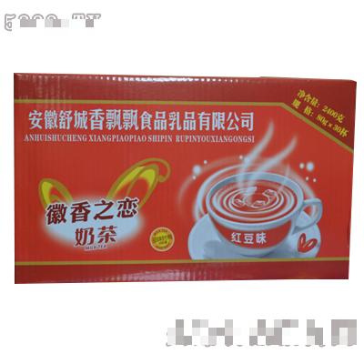 舒城香飘飘奶茶红豆箱装