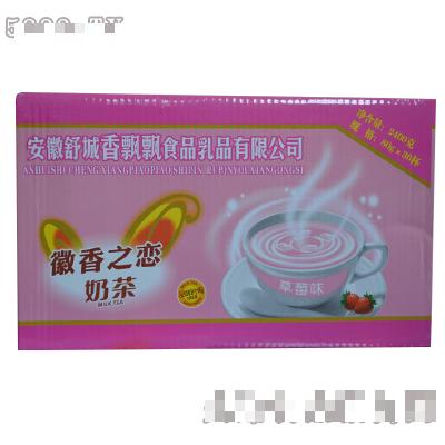 舒城香飘飘奶茶草莓箱装