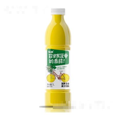 乐源壹品菠萝混合果汁1L