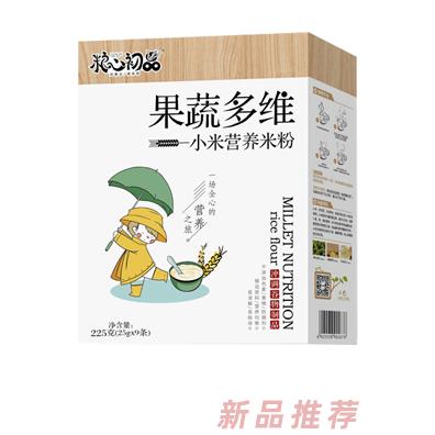 粮心初品果蔬多维小米营养米粉 盒装
