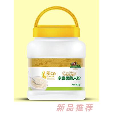 金诺贝婴多维果蔬米粉800g