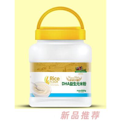 金诺贝婴DHA益生元米粉800g