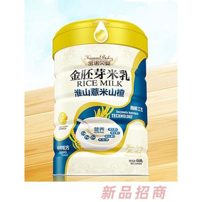 金诺贝婴金胚芽米乳-淮山薏米山楂罐装