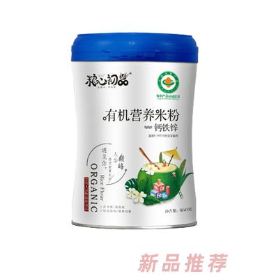 粮心初品有机营养米粉-钙铁锌