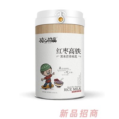 粮心初品红枣高铁黑米营养米乳