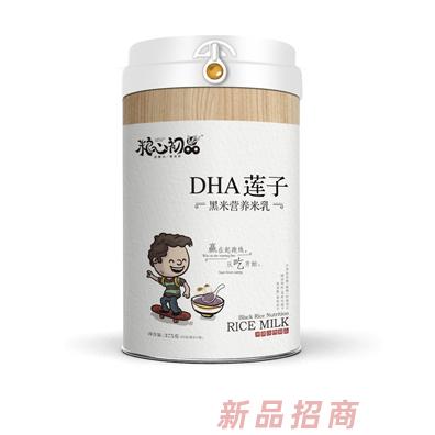 粮心初品DHA莲子黑米营养米乳