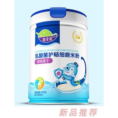 茵宝莱乳酸菌护畅细磨米粉-核桃莲子圆听