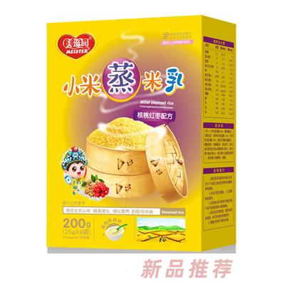 美滋园小米蒸米乳-核桃红枣配方