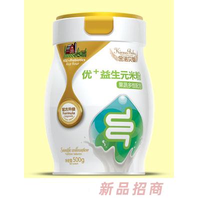 金诺贝婴优+益生元米粉（果蔬多维配方）