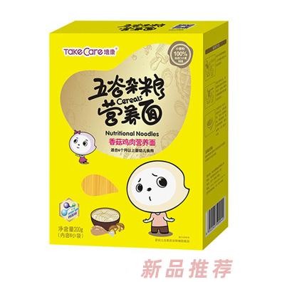 培康五谷杂粮香菇鸡肉营养面