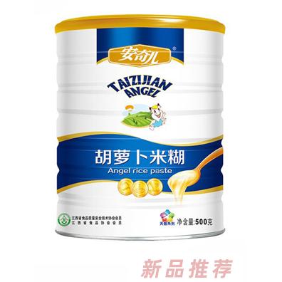 安奇儿天智系列胡萝卜米糊铁罐