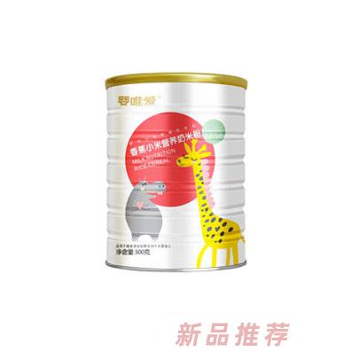 婴唯爱香蕉小米营养奶米粉
