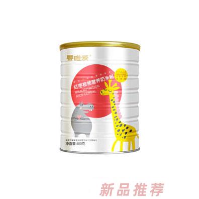 婴唯爱红枣核桃营养奶米粉