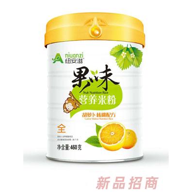 纽安滋果味营养米粉-胡萝卜核桃配方