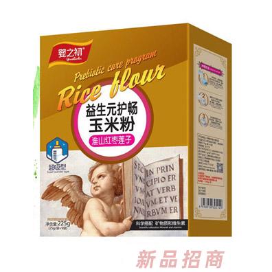 婴之初益生元护畅玉米米粉-淮山红枣莲子盒装