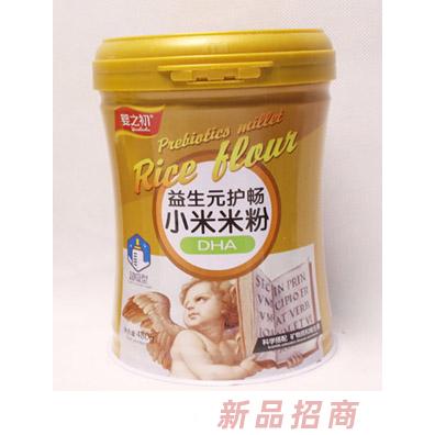 婴之初益生元护畅小米米粉-DHA罐装